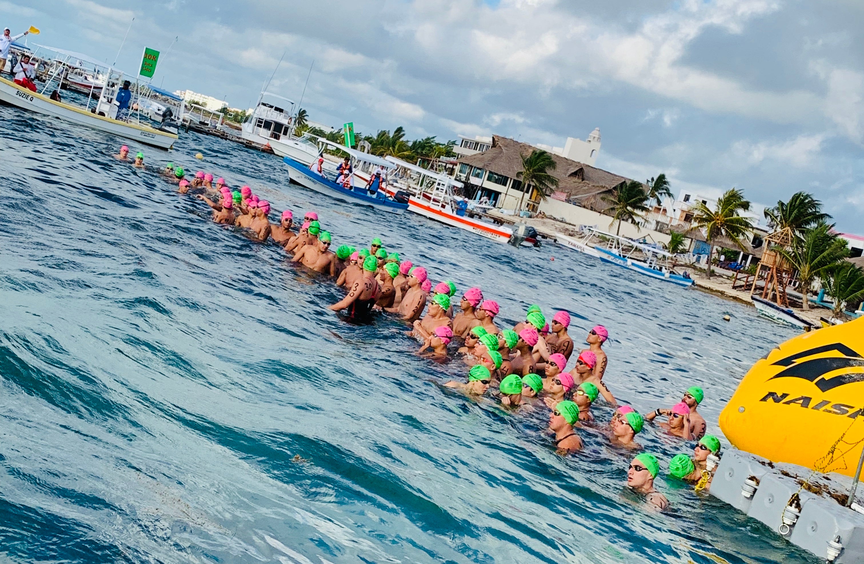 Impresionante llegada en el Campeonato Nacional Mexicano de Aguas Abiertas 2019