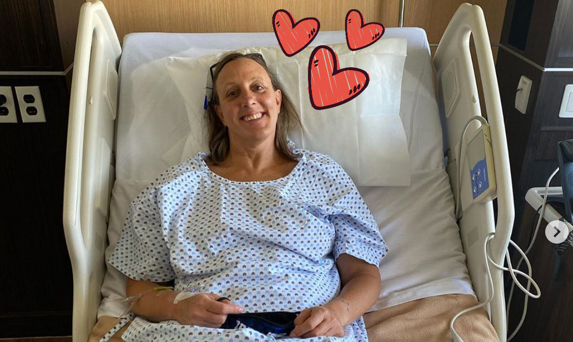 Patty Kohlmann nos envía positivo mensaje, desde el Hospital en su estancia preventiva.